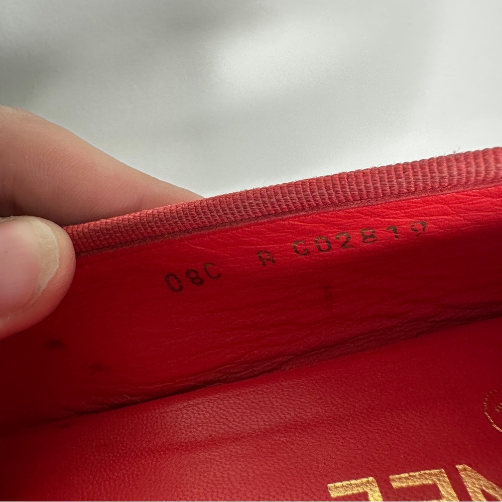 CHANEL - Women’s - Red Leather Patent Flats - Size 39(EU) - Picture 13 of 16